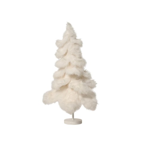 ALBERO PELLICCIA BIANCO H.60 D.35